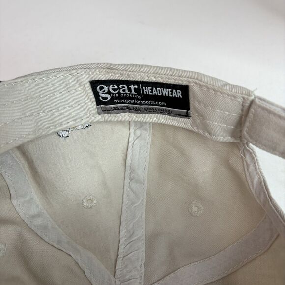 SDSU Natural Resource Management Adjustable Hat, Walleye Quail, Cream, Gear - Picture 6 of 8